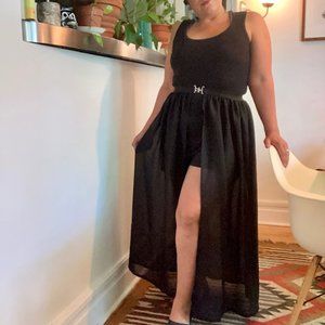 NORWEGIAN WOOD Elegant Over Skirt Mesh L